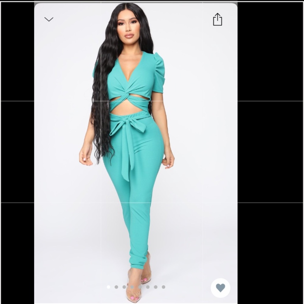 Jumpsuit green